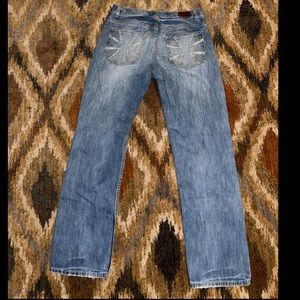 Mens flypaper straight leg jeans, size:32x34